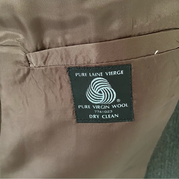 Yves Saint Laurent Vintage Oversized Jacket 100% wool 💯 authentic - Picture 7 of 13